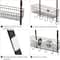 NEX™ Brown Over The Door Hanging Organizer Rack